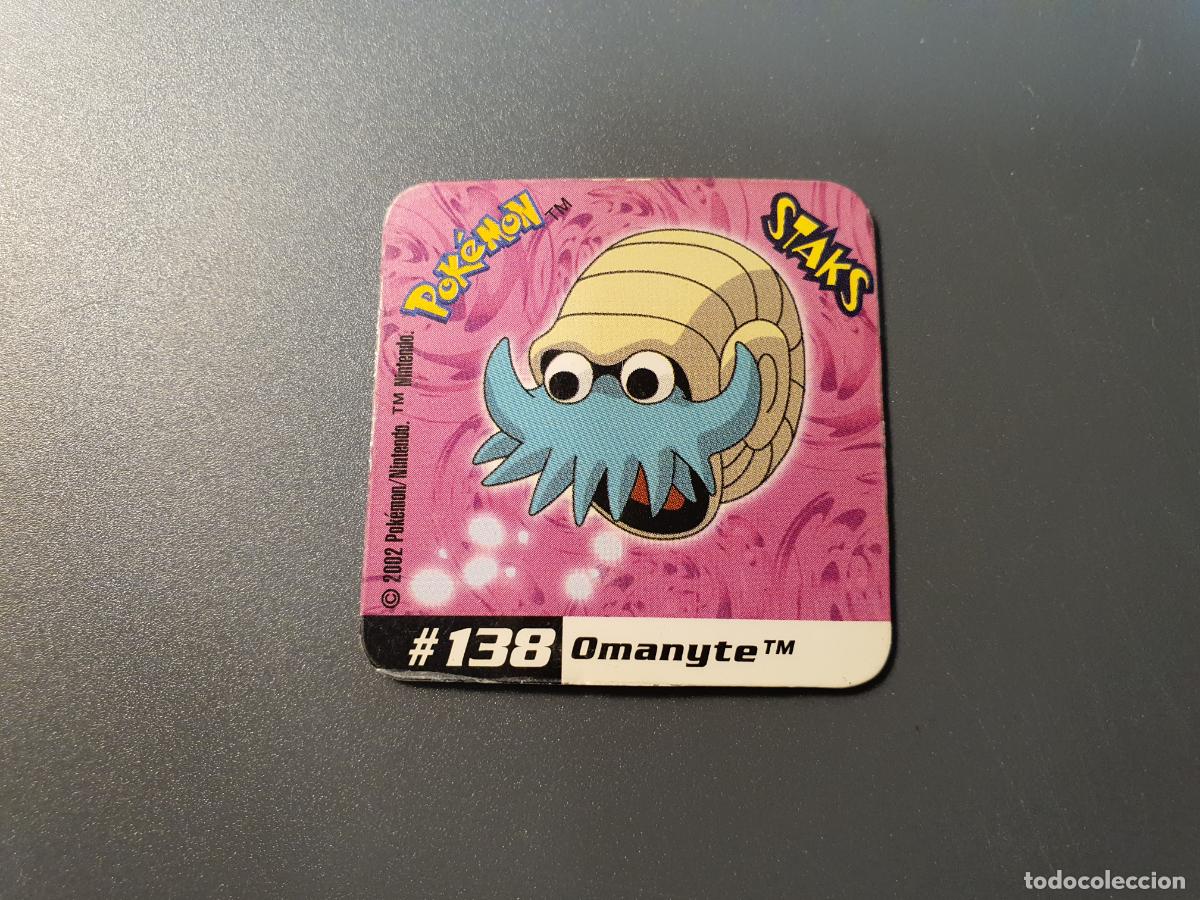 Juguetes antiguos y Juegos de colecci&oacute;n: TAZO CROMO POKEMON -- 2002 -- POKEMON STAKS -- N&ordm; 138