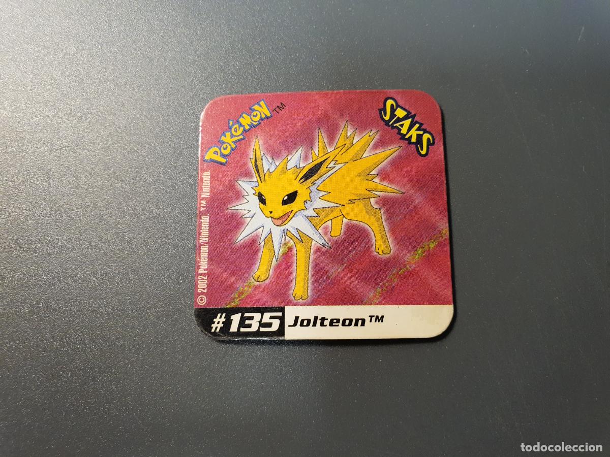 Juguetes antiguos y Juegos de colecci&oacute;n: TAZO CROMO POKEMON -- 2002 -- POKEMON STAKS -- N&ordm; 135