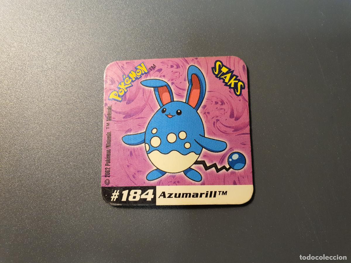 Juguetes antiguos y Juegos de colecci&oacute;n: TAZO CROMO POKEMON -- 2002 -- POKEMON STAKS -- N&ordm; 184