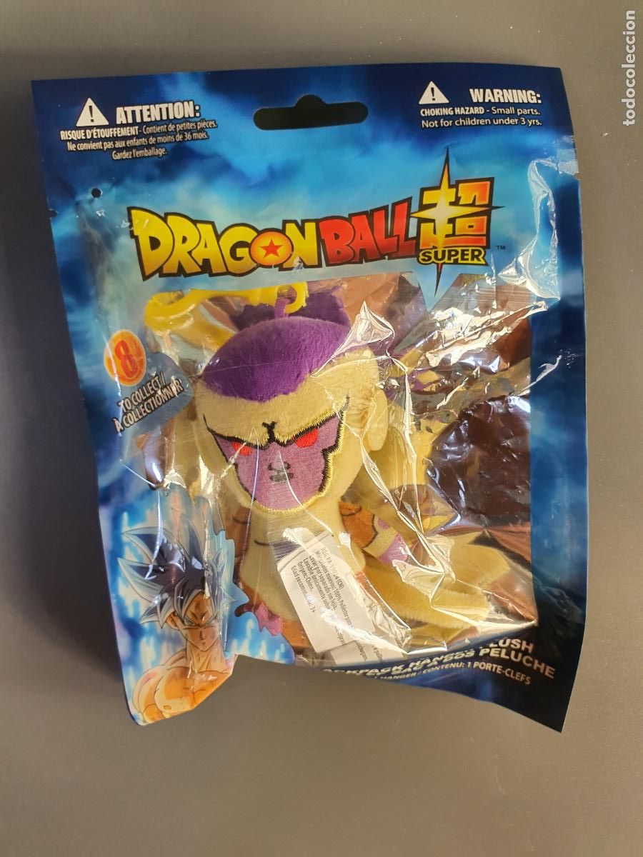 Altes Spielzeug und Spiele: FIGURA DRAGON BALL SUPER BACKPACK HANGER LLAVERO PELUCHE - FREEZER GOLDEN - NUEVO PRECINTADO