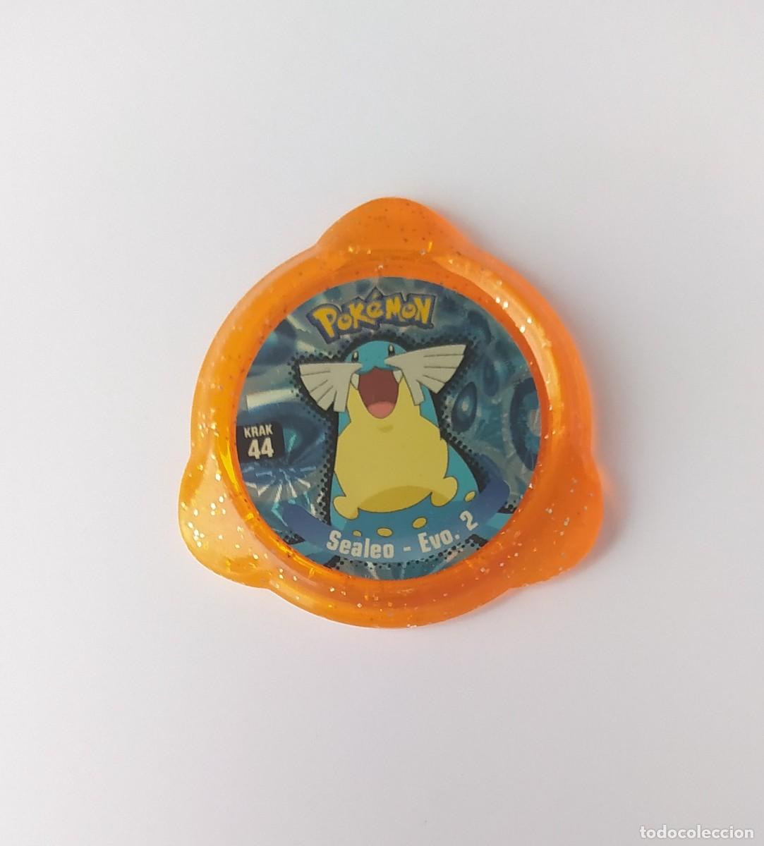 Juguetes antiguos y Juegos de colecci&oacute;n: POK&Eacute;MON NINTENDO KRAK N&deg;44 SEALEO EVOLUCI&Oacute;N 2 PANINI 2005 KRAKS