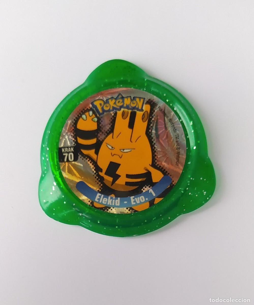 Jouets Anciens et Jeux de collection: POK&Eacute;MON NINTENDO KRAK N&deg;70 ELEKID EVOLUCI&Oacute;N 1 PANINI 2005 KRAKS