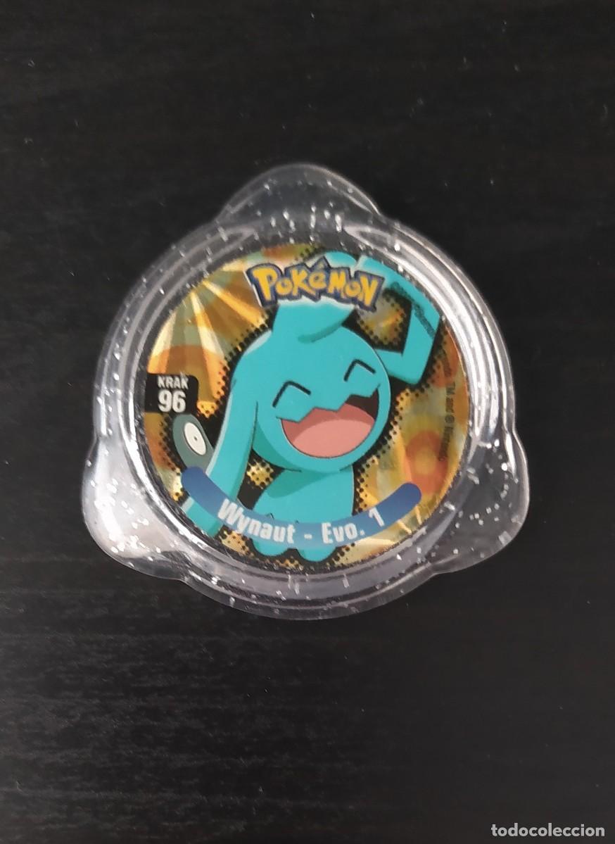 Juguetes antiguos y Juegos de colecci&oacute;n: POK&Eacute;MON NINTENDO KRAK N&deg;96 WYNAUT EVOLUCI&Oacute;N 1 PANINI 2005 KRAKS
