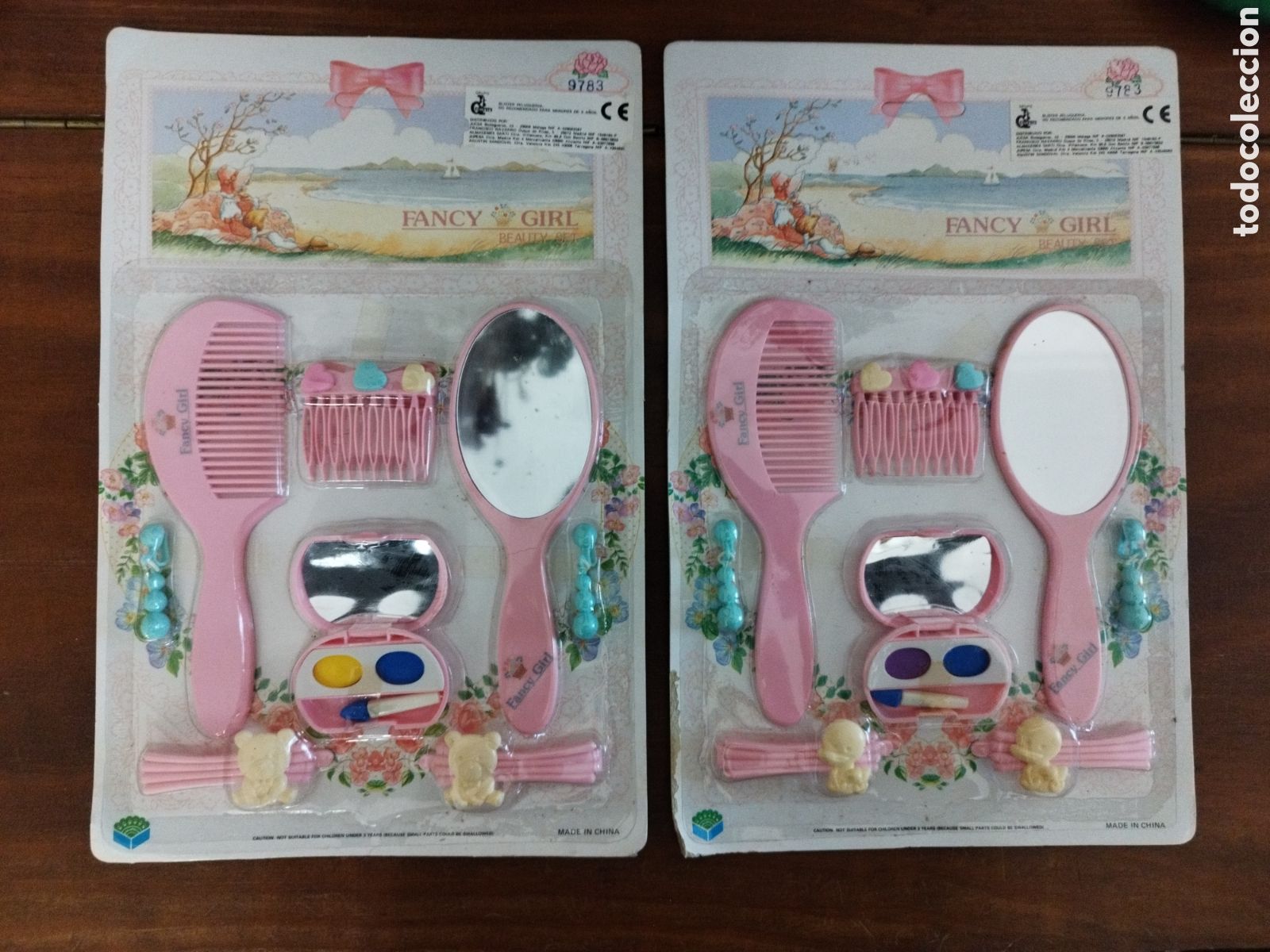 Jouets Anciens et Jeux de collection: Antiguo bl&iacute;ster set belleza ni&ntilde;a Fancy Girl