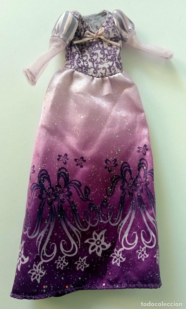 Juguetes antiguos y juegos de colecci&oacute;n: PRENDA PARA MU&Ntilde;ECA: VESTIDO LARGO DE FIESTA