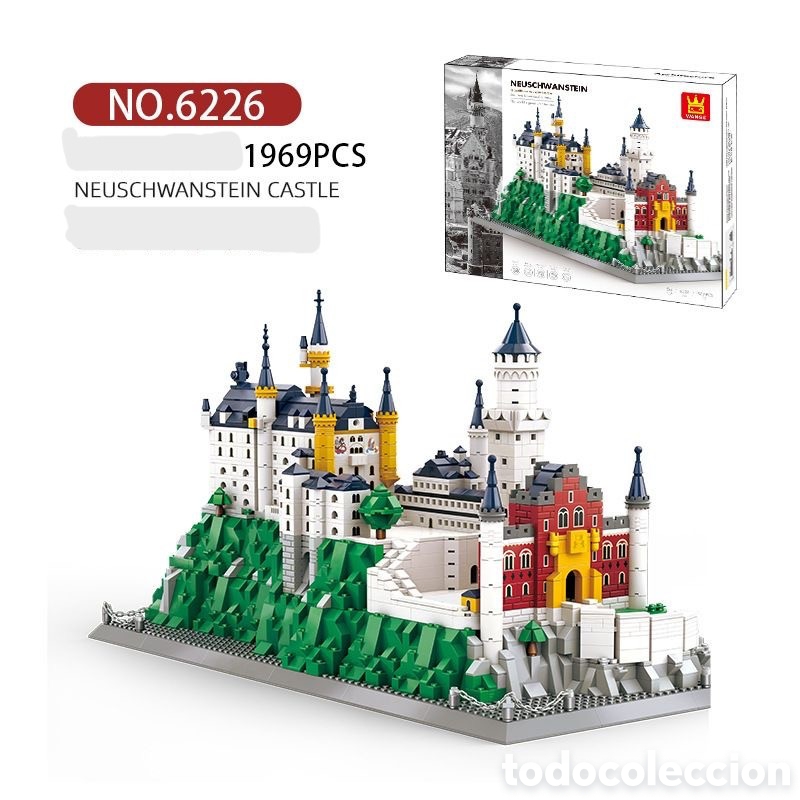 Juguetes antiguos y juegos de colecci&oacute;n: Castillo Neuschwanstein - Foto 1