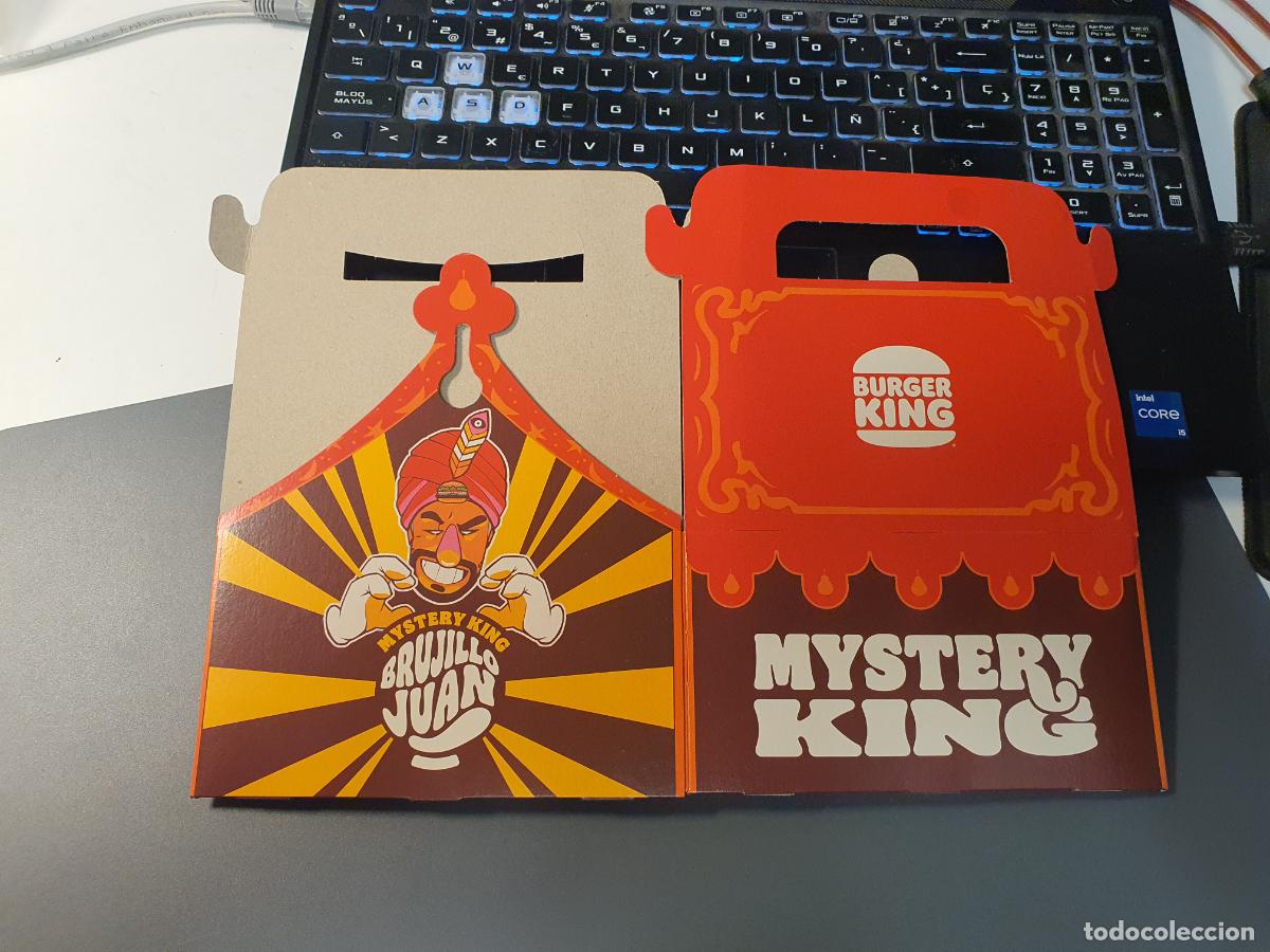 Altes Spielzeug und Spiele: CAJA BURGER KING BK - PROMOCION ILLOJUAN BRUJILLO JUAN - CARTAS TAROT - 2025 - MISTERY KING
