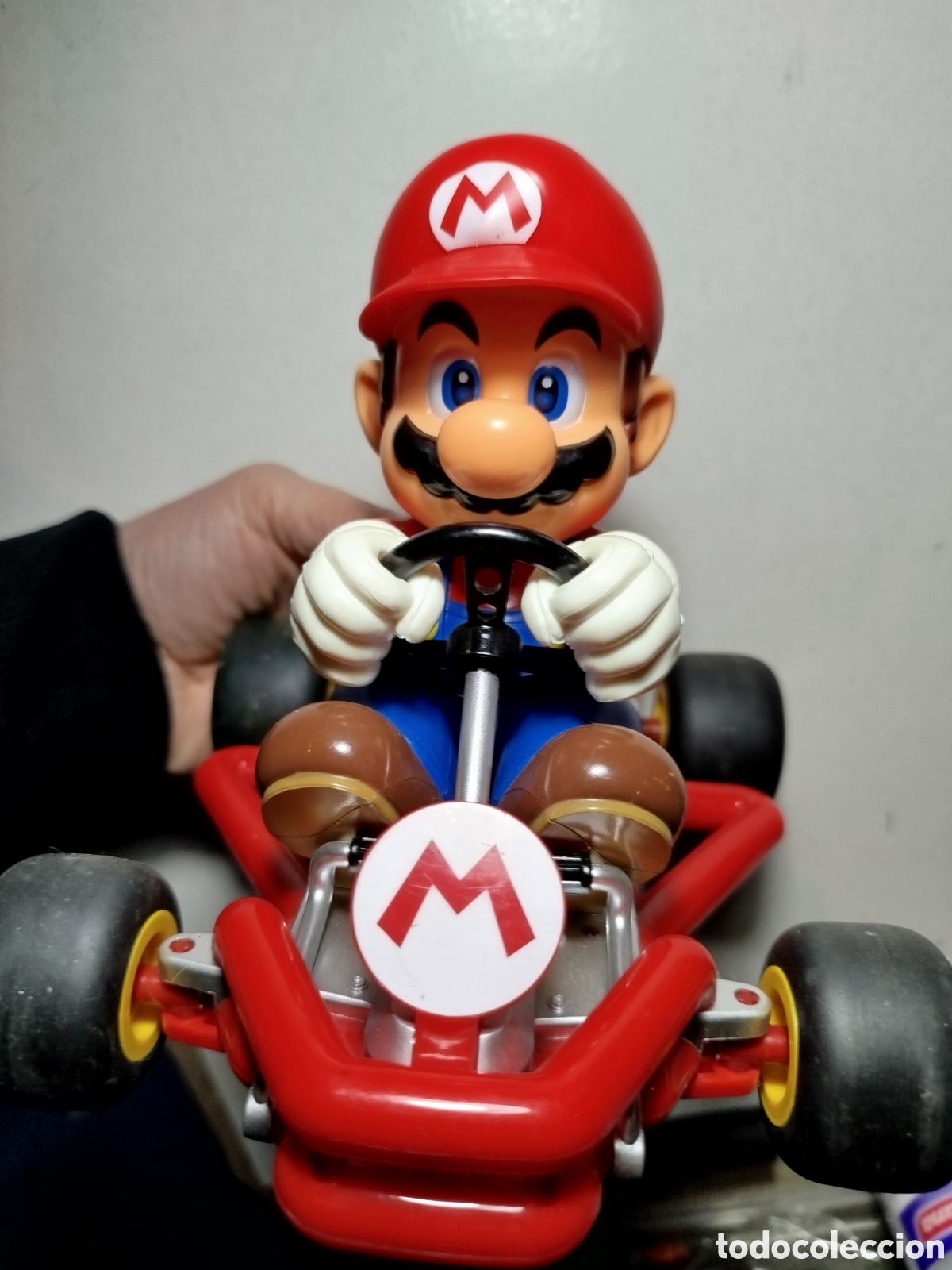 Altes Spielzeug und Spiele: Figura Mario gran tama&ntilde;o