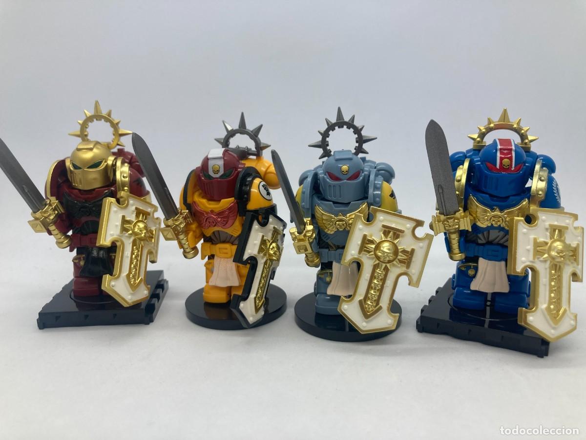 Altes Spielzeug und Spiele: Minifiguras WH40K Marines Veteranos