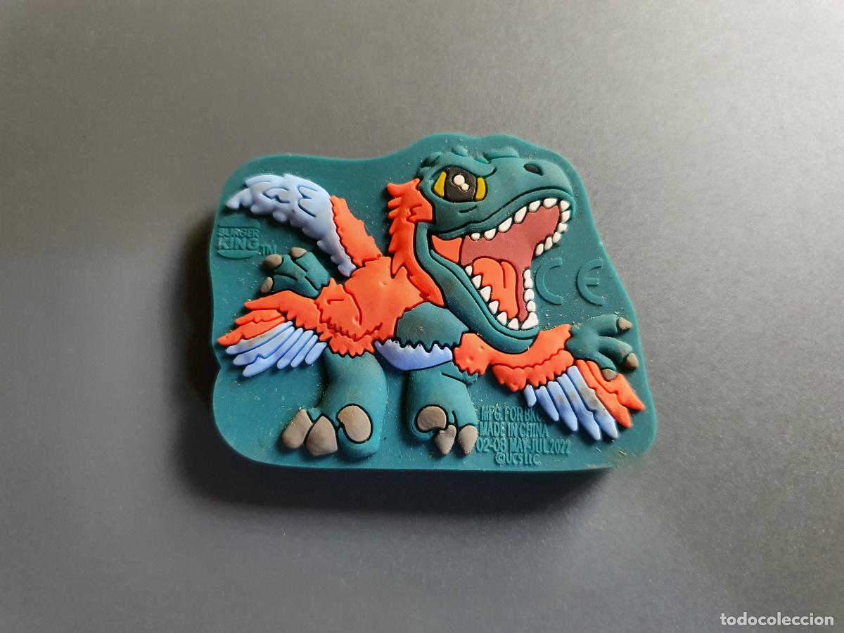 Antique Toys and Collectible Games: FIGURA BK BURGER KING JURASSIC PARK WORLD DOMINION 2022 DINOSAURIO
