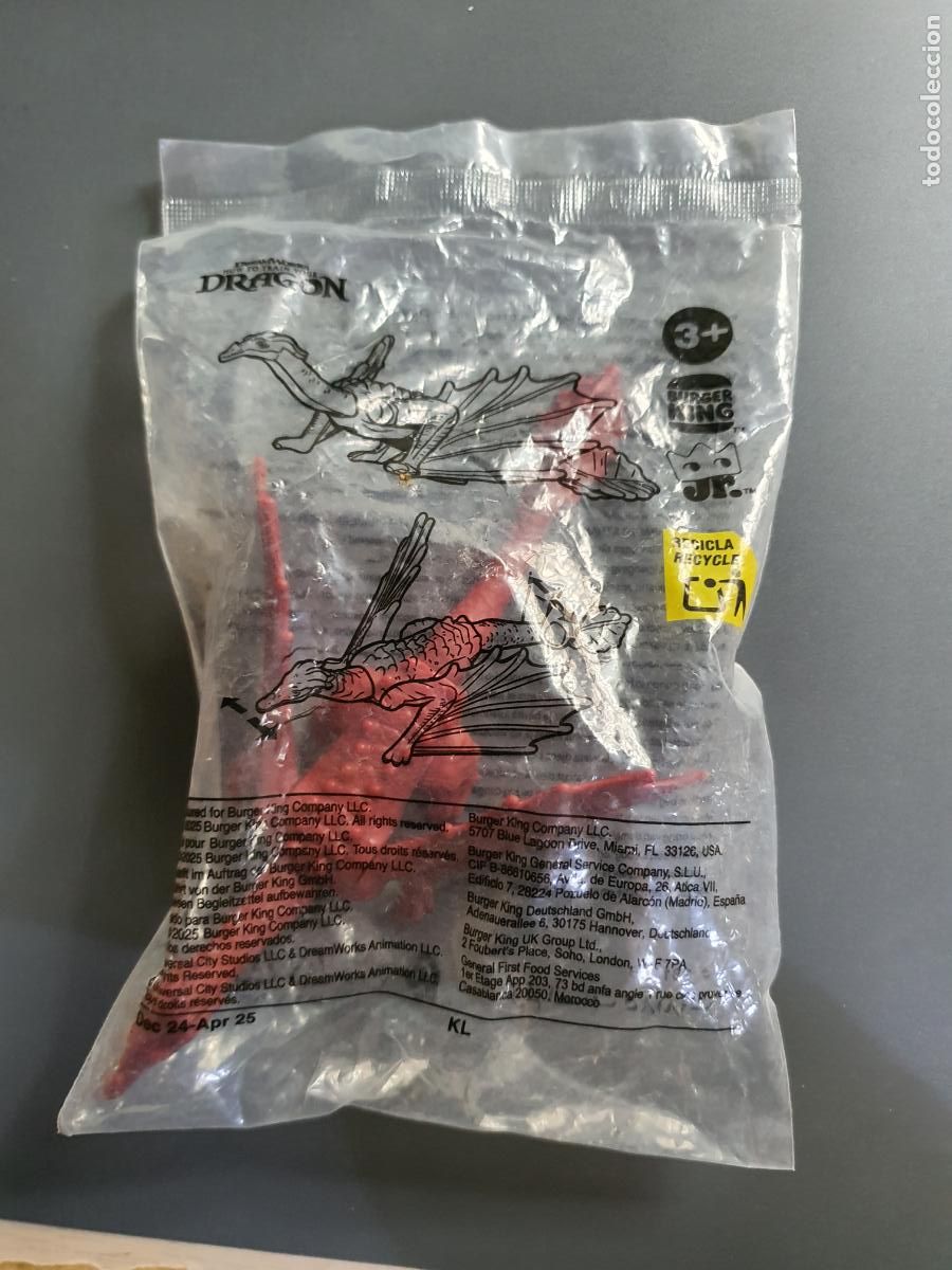 Antique Toys and Collectible Games: FIGURA BK BURGER KING - COMO ENTRENAR A TU DRAGON - PRECINTADO NUEVO A ESTRENAR