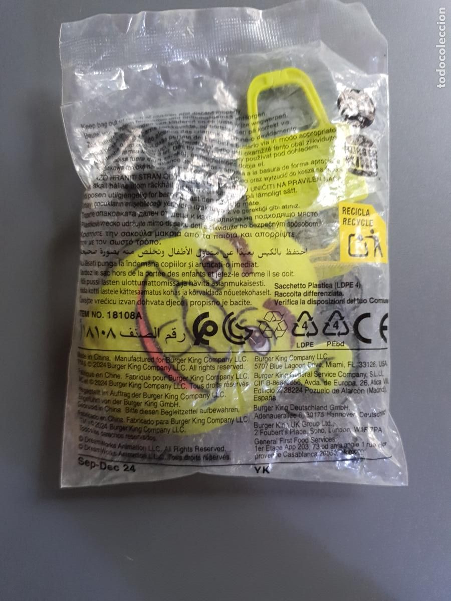 Antique Toys and Collectible Games: FIGURA BK BURGER KING - SHERK - OGRO - PRECINTADO NUEVO A ESTRENAR