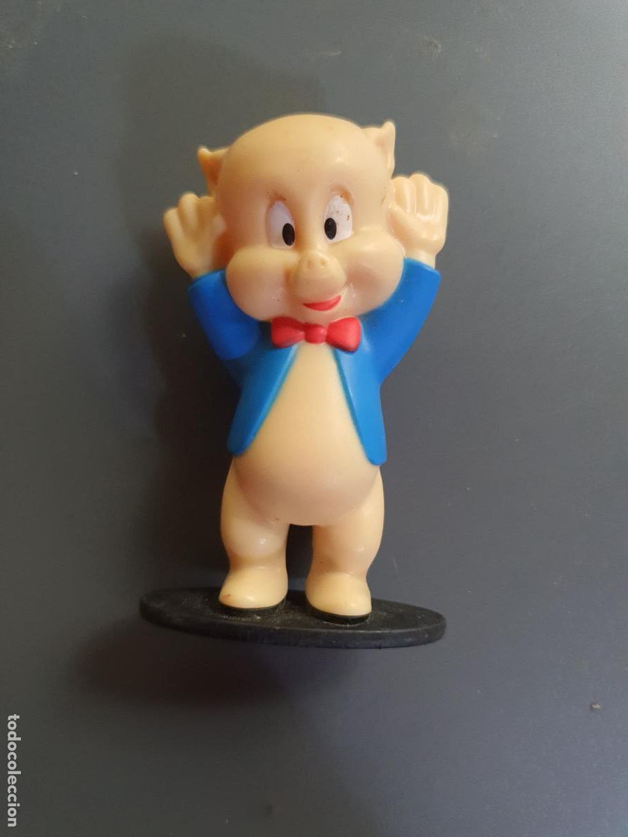 Brinquedos antigos e Jogos de cole&ccedil;&atilde;o: FIGURA BURGER KING BK - LOONEY TUNES 2023 - PORKY