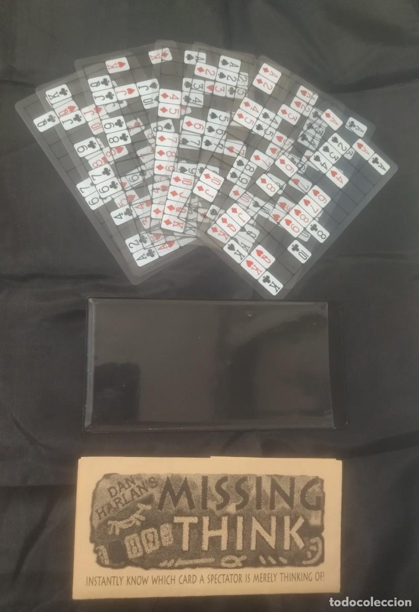 Antique Toys and Collectible Games: ilusionismo. Missing Think. Dan Harlan