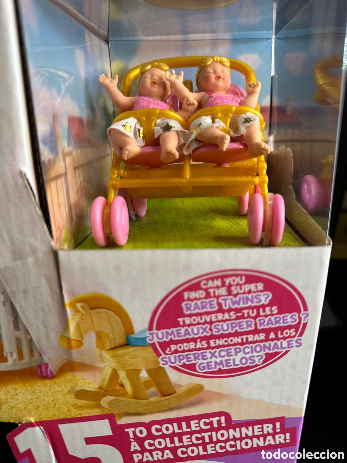 Juguetes antiguos y Juegos de colecci&oacute;n: Mini baby surprise caja con los gemelos raros