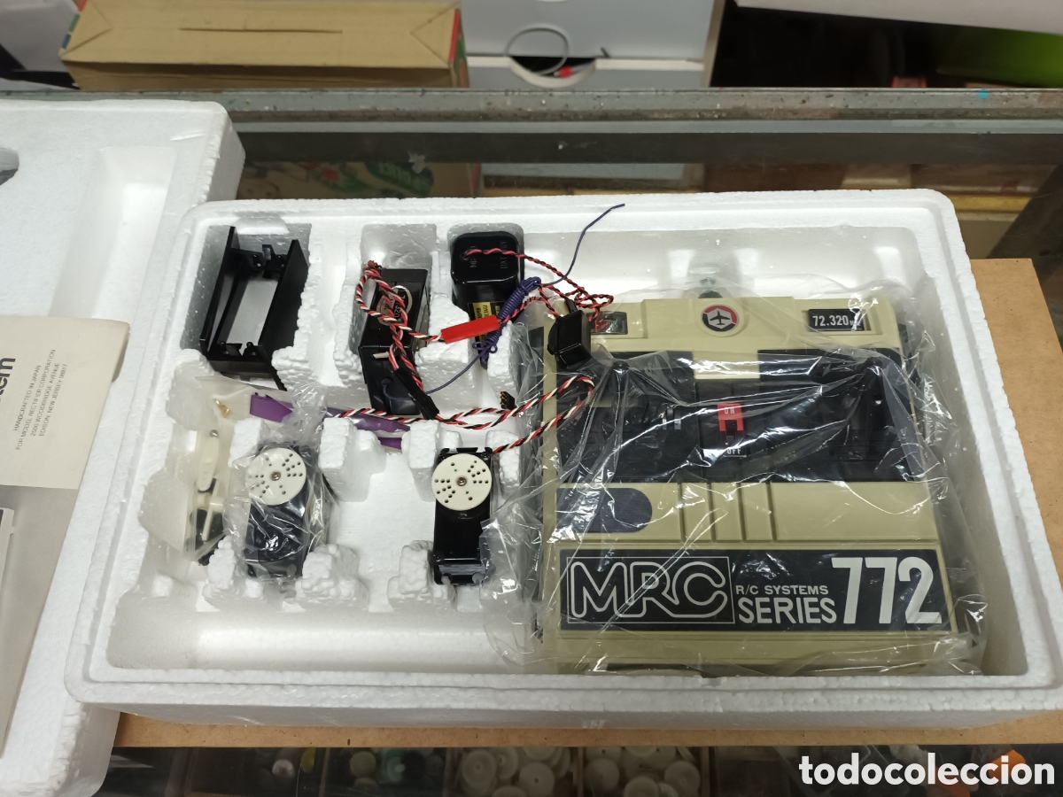 Altes Spielzeug und Spiele: Emisora antigua mrc digital 2 canales completa