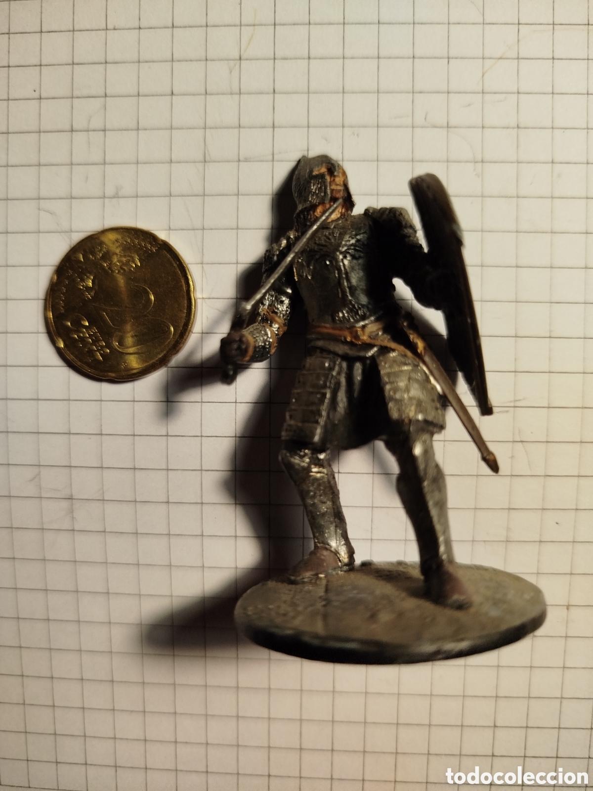 Altes Spielzeug und Spiele: Figura se&ntilde;or de los anillos de plomo