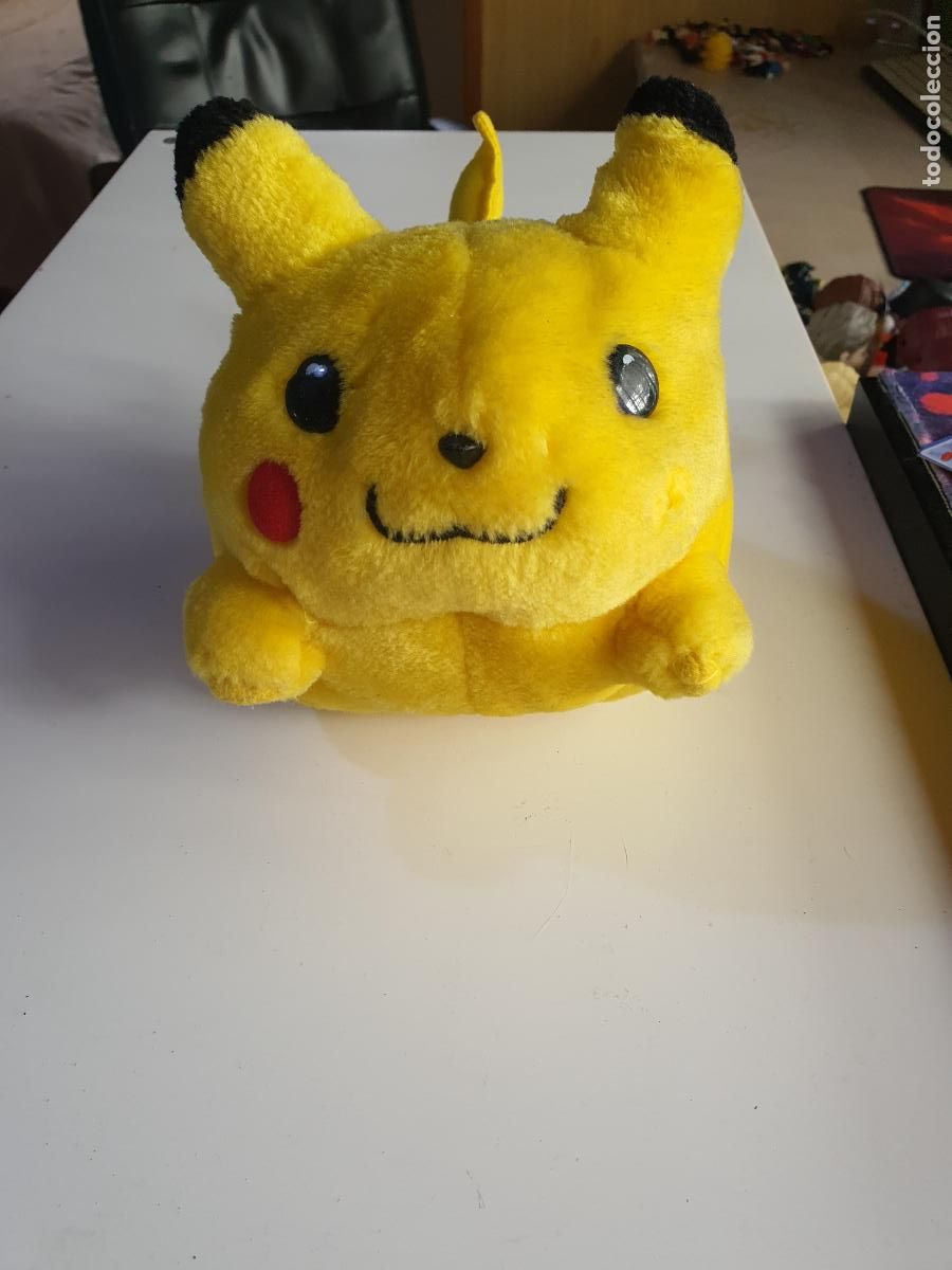 Altes Spielzeug und Spiele: FIGURA PELUCHE ANTIGUO POKEMON - PIKACHU - SIN ETIQUETA RECORTADA
