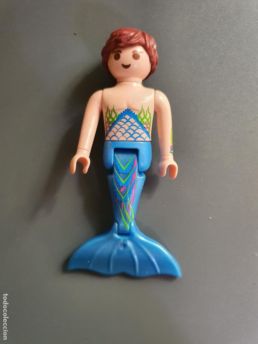 Altes Spielzeug und Spiele: FIGURA PLAYMOBIL CLICK SIRENO TRITON