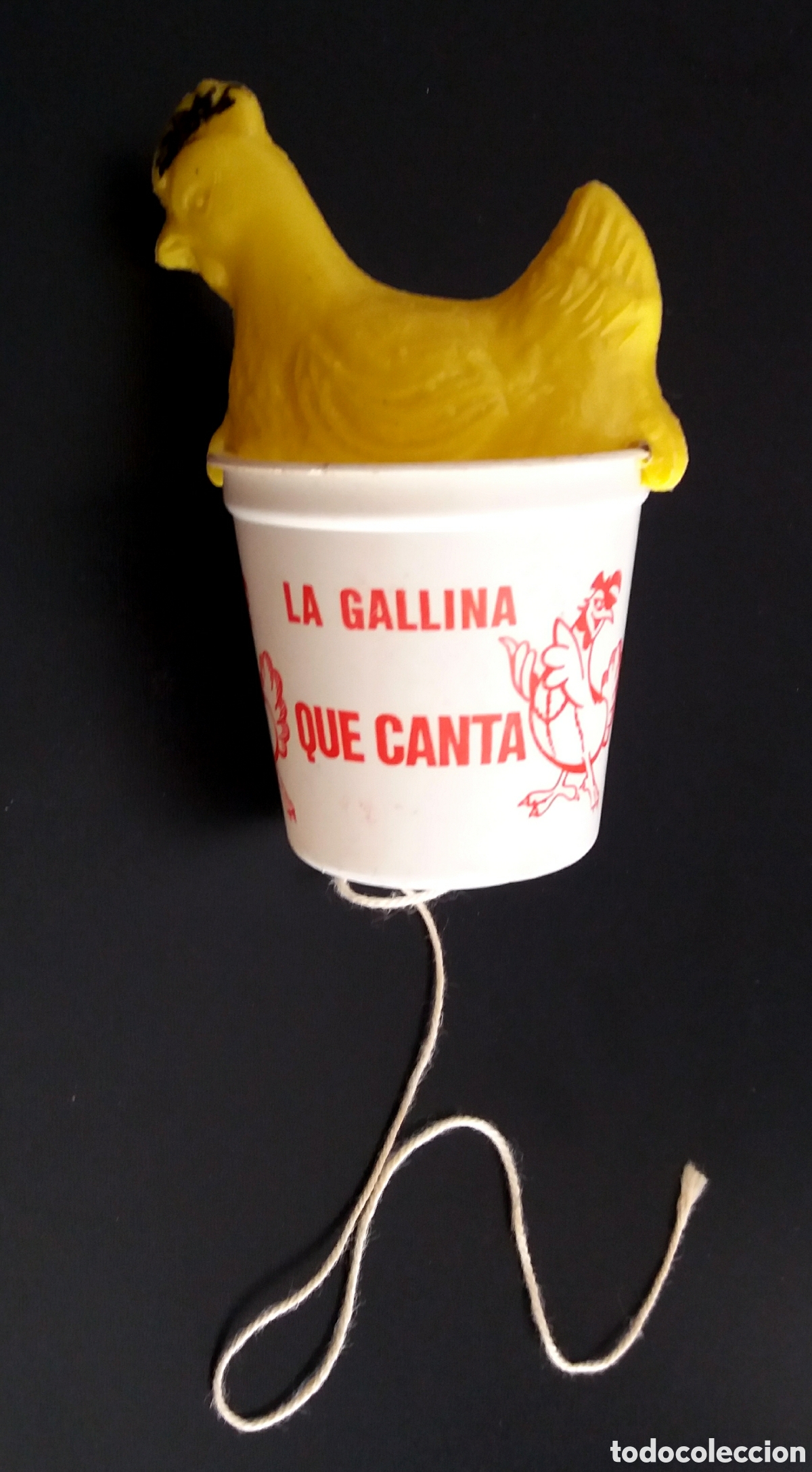 Brinquedos antigos e Jogos de cole&ccedil;&atilde;o: Juguete LA GALLINA QUE CANTA a&ntilde;os 60/70 antiguo juego infantil pl&aacute;stico cuerda ni&ntilde;os quiosco kiosco