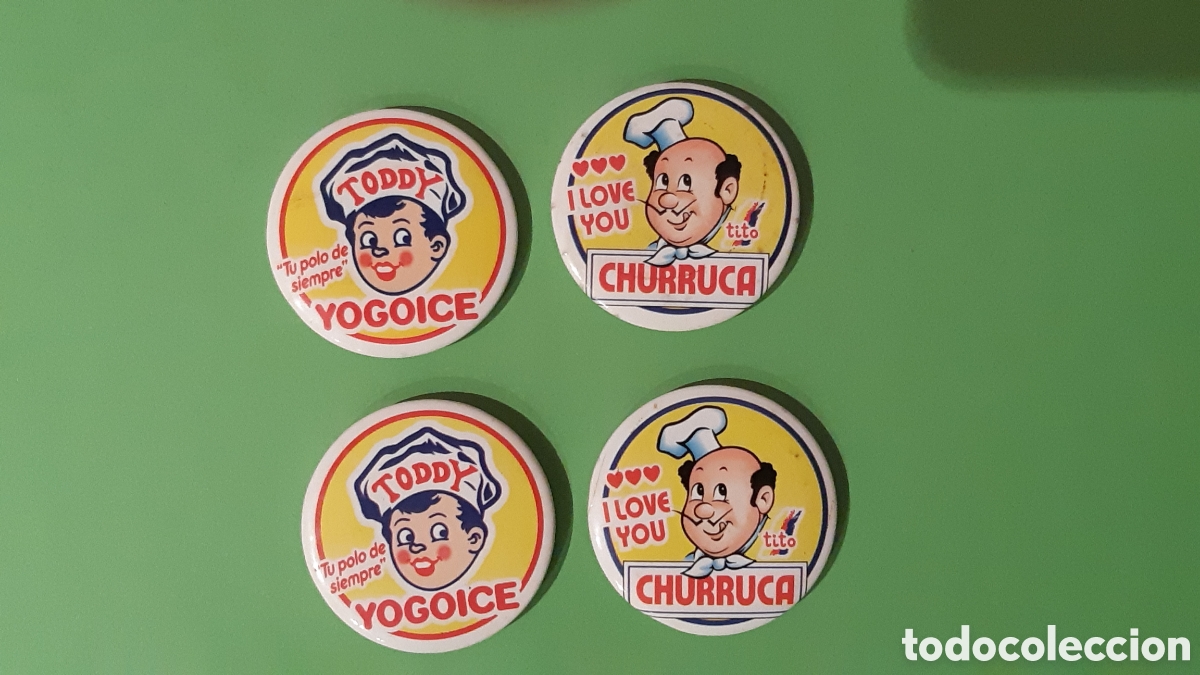 Jouets Anciens et Jeux de collection: Cuatro imanes Toddy n&deg; 3