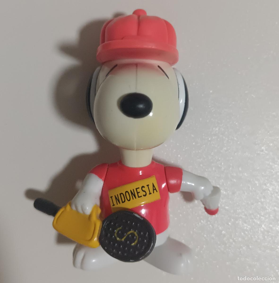 Juguetes antiguos y Juegos de colecci&oacute;n: snoopy mcdonalds mcdonald mc donald mundo world mu&ntilde;eco figura pais happy mea peanuts snopy indonesia