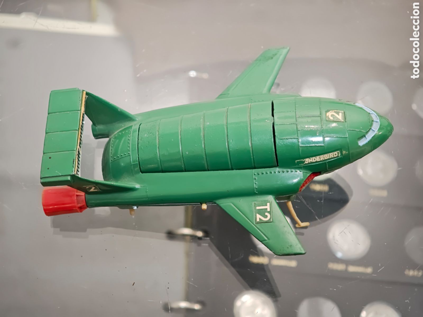 Antique Toys and Collectible Games: Aeronave Dinky Toys Thunderbird 2. Metal.