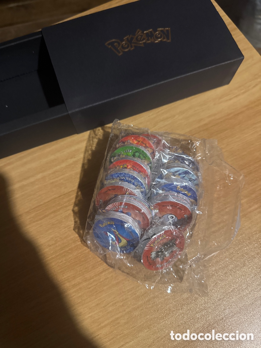 Giocattoli antichi e Giochi di collezione: Lote 141 tazos Pokemon 3 gen tercera generaci&oacute;n