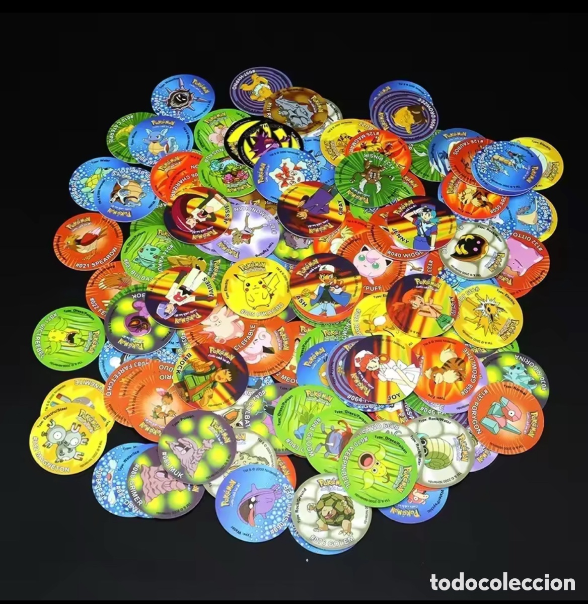 Giocattoli antichi e Giochi di collezione: Lote tazos 1gen primera generaci&oacute;n Pokemon