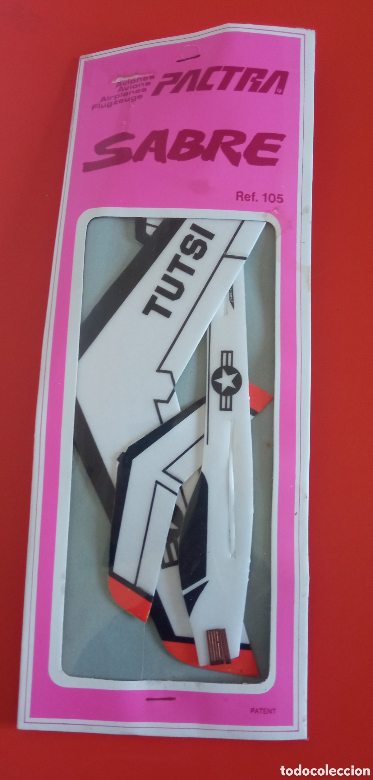 Altes Spielzeug und Spiele: AVI&Oacute;N SABRE,DE POLIESPAN.PACTRA 70'S.SIN ABRIR.