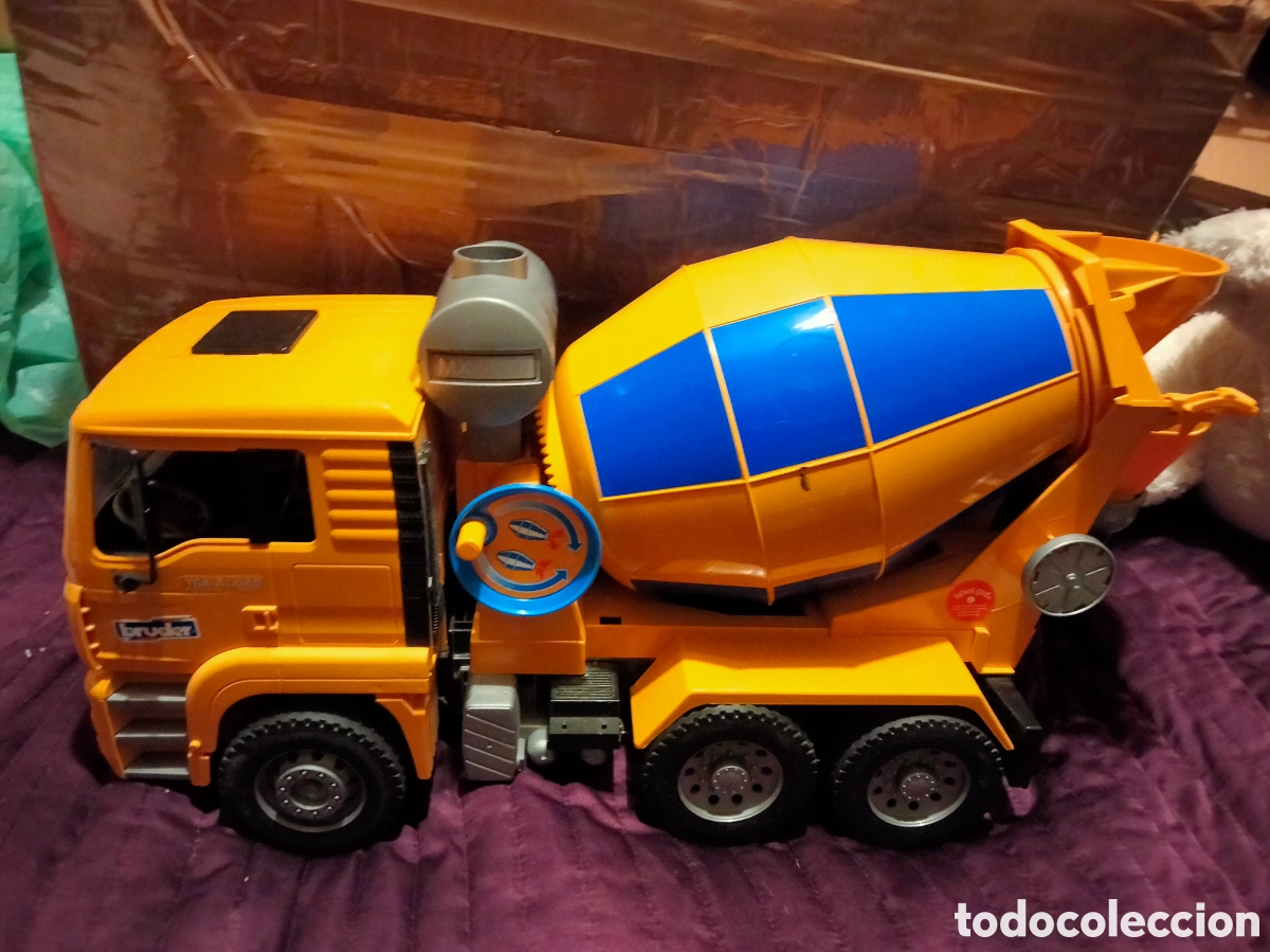 Jouets Anciens et Jeux de collection: Bruder cami&oacute;n hormigonera Man TGA 41.440