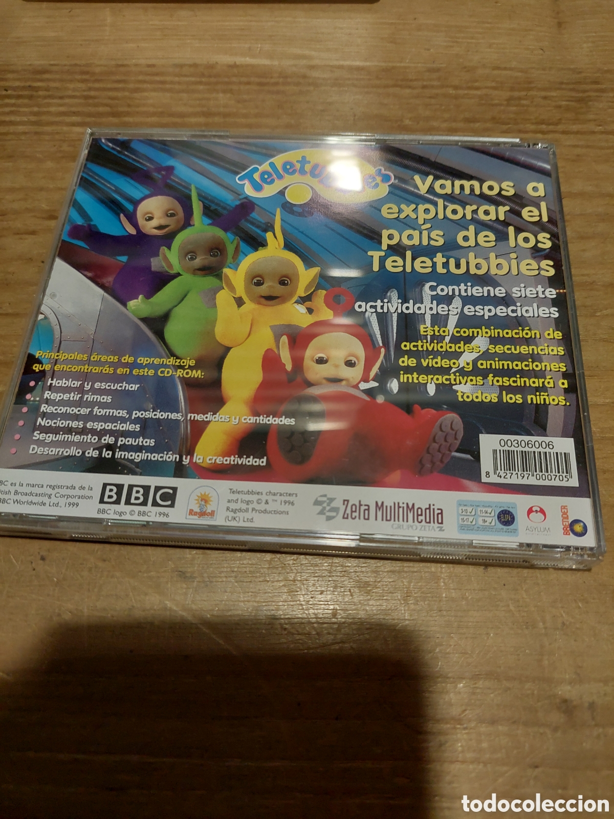 Juguetes antiguos y juegos de colecci&oacute;n: CD ROM TELETSBBIES BBC TRADUCCI&Oacute;N - Foto 2
