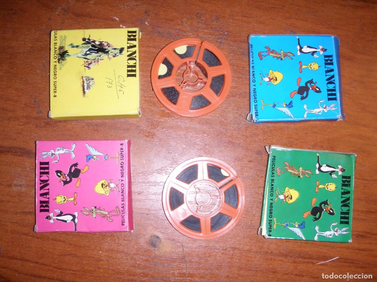 Giocattoli antichi e Giochi di collezione: DOS PELICULAS BIANCHI MAS DOS CAJAS VACIAS