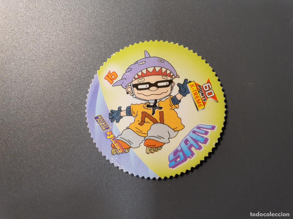 Jouets Anciens et Jeux de collection: TAZO PEONZA 2004 - ROLLERS - ROCKET POWER - X TREME - N&ordm; 16