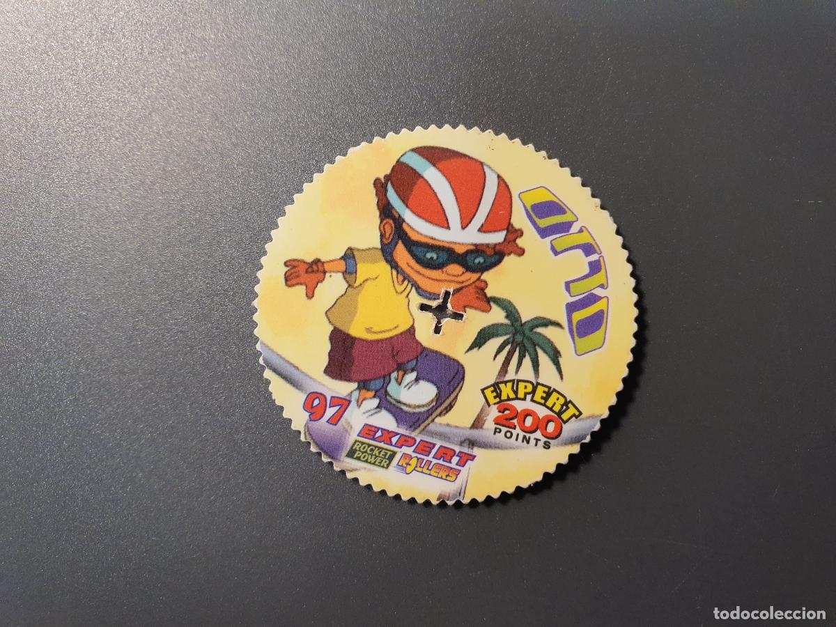 Jouets Anciens et Jeux de collection: TAZO PEONZA 2004 - ROLLERS - ROCKET POWER - X TREME - N&ordm; 97