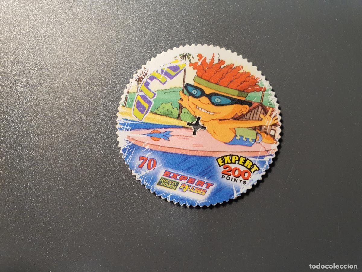 Jouets Anciens et Jeux de collection: TAZO PEONZA 2004 - ROLLERS - ROCKET POWER - X TREME - N&ordm; 70