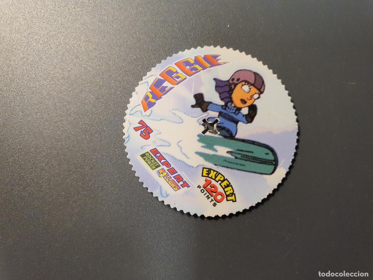 Jouets Anciens et Jeux de collection: TAZO PEONZA 2004 - ROLLERS - ROCKET POWER - X TREME - N&ordm; 75