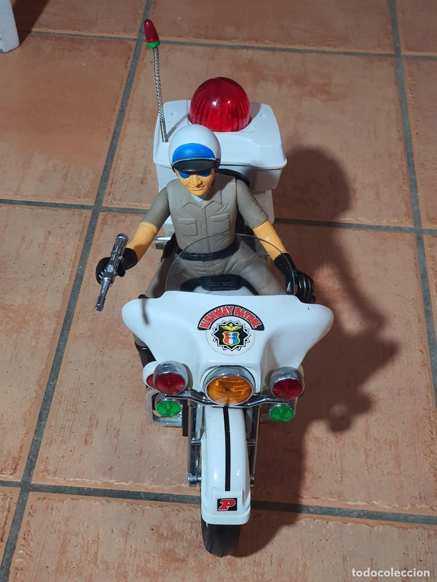 Altes Spielzeug und Spiele: Juguete Vintage Moto polic&iacute;a Jumbo 1200
