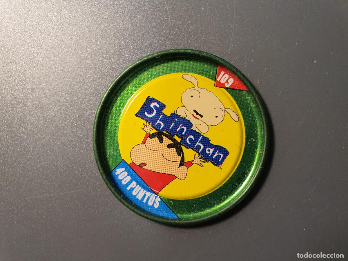Juguetes antiguos y Juegos de colecci&oacute;n: TAZO CHAPA BOLLYCAO -- 1997 -- METAL RAPPERS SHINCHAN SHIN CHAN - ESPA&Ntilde;A -- N&ordm; 109