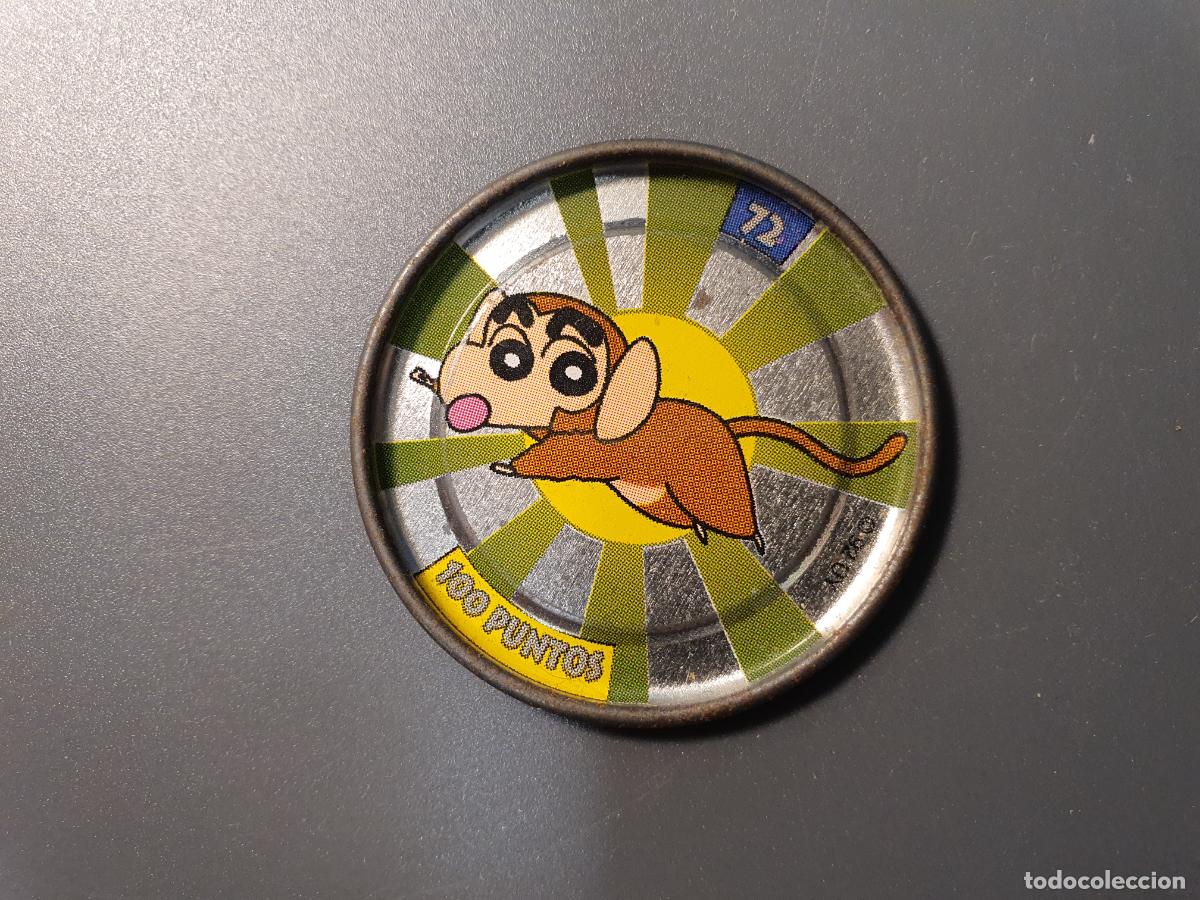 Juguetes antiguos y Juegos de colecci&oacute;n: TAZO CHAPA BOLLYCAO -- 1997 -- METAL RAPPERS SHINCHAN SHIN CHAN - ESPA&Ntilde;A -- N&ordm; 72