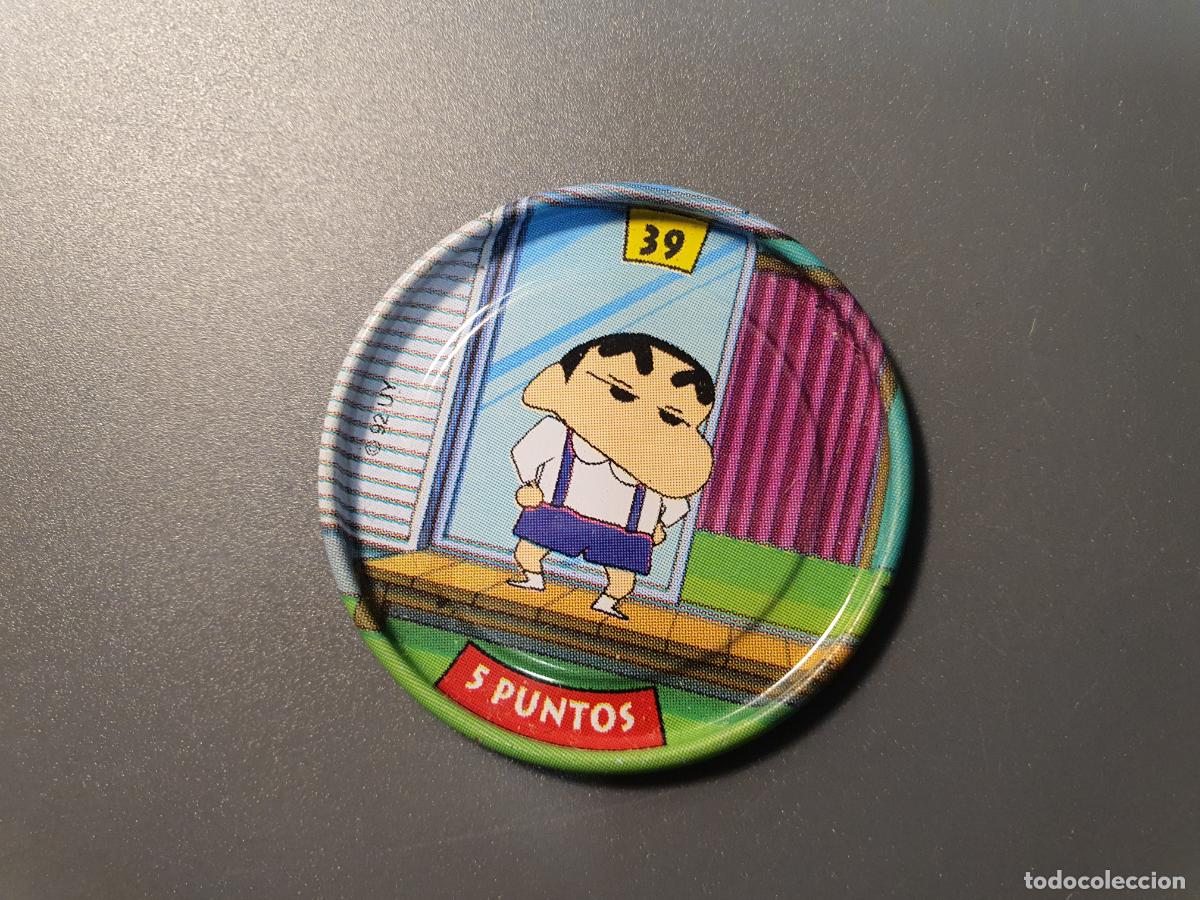 Juguetes antiguos y Juegos de colecci&oacute;n: TAZO CHAPA BOLLYCAO -- 1997 -- METAL RAPPERS SHINCHAN SHIN CHAN - ESPA&Ntilde;A -- N&ordm; 39