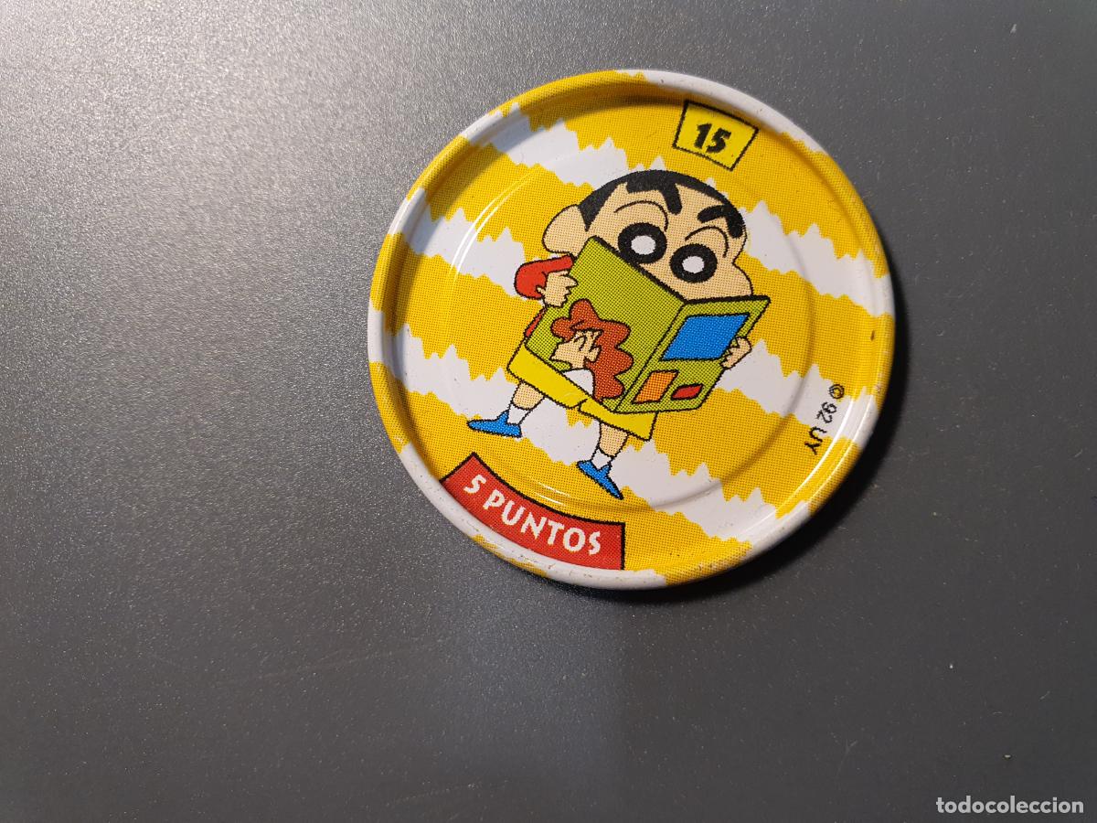 Juguetes antiguos y Juegos de colecci&oacute;n: TAZO CHAPA BOLLYCAO -- 1997 -- METAL RAPPERS SHINCHAN SHIN CHAN - ESPA&Ntilde;A -- N&ordm; 15