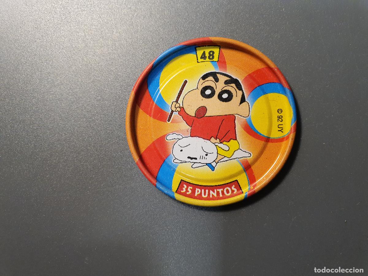 Juguetes antiguos y Juegos de colecci&oacute;n: TAZO CHAPA BOLLYCAO -- 1997 -- METAL RAPPERS SHINCHAN SHIN CHAN - ESPA&Ntilde;A -- N&ordm; 48