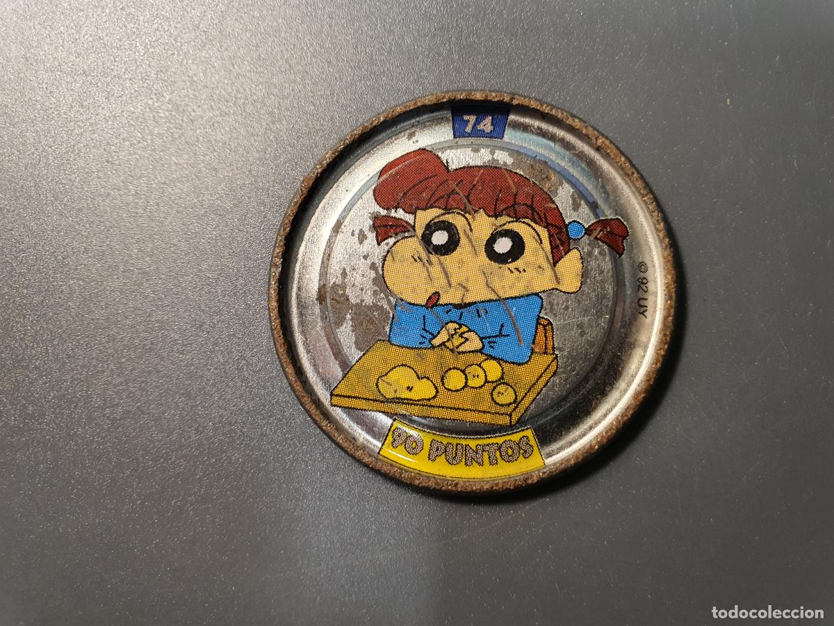 Juguetes antiguos y Juegos de colecci&oacute;n: TAZO CHAPA BOLLYCAO -- 1997 -- METAL RAPPERS SHINCHAN SHIN CHAN - ESPA&Ntilde;A -- N&ordm; 74