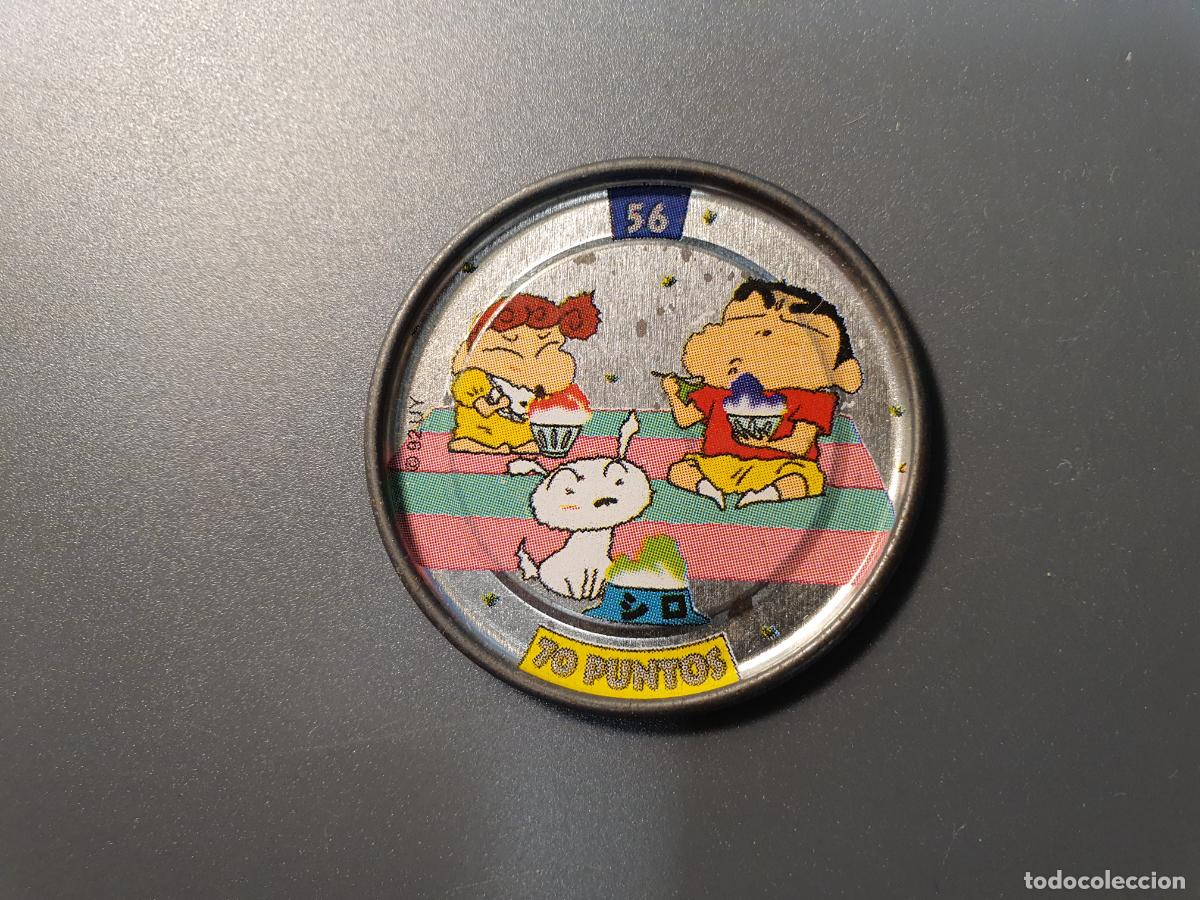 Juguetes antiguos y Juegos de colecci&oacute;n: TAZO CHAPA BOLLYCAO -- 1997 -- METAL RAPPERS SHINCHAN SHIN CHAN - ESPA&Ntilde;A -- N&ordm; 56