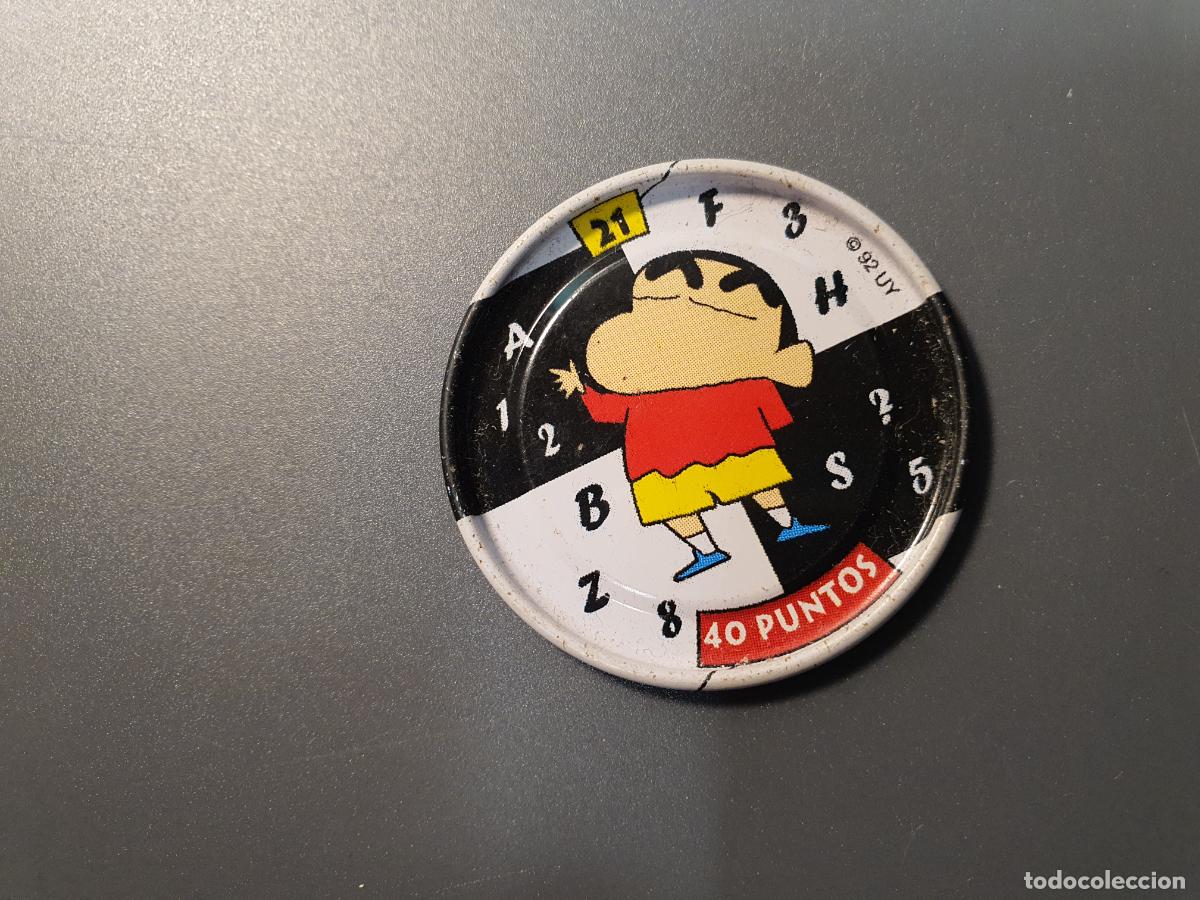 Juguetes antiguos y Juegos de colecci&oacute;n: TAZO CHAPA BOLLYCAO -- 1997 -- METAL RAPPERS SHINCHAN SHIN CHAN - ESPA&Ntilde;A -- N&ordm; 21