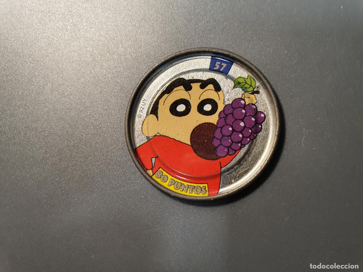 Juguetes antiguos y Juegos de colecci&oacute;n: TAZO CHAPA BOLLYCAO -- 1997 -- METAL RAPPERS SHINCHAN SHIN CHAN - ESPA&Ntilde;A -- N&ordm; 57