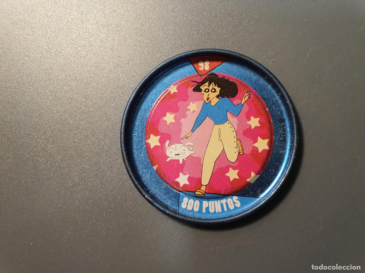 Juguetes antiguos y Juegos de colecci&oacute;n: TAZO CHAPA BOLLYCAO -- 1997 -- METAL RAPPERS SHINCHAN SHIN CHAN - ESPA&Ntilde;A -- N&ordm; 98