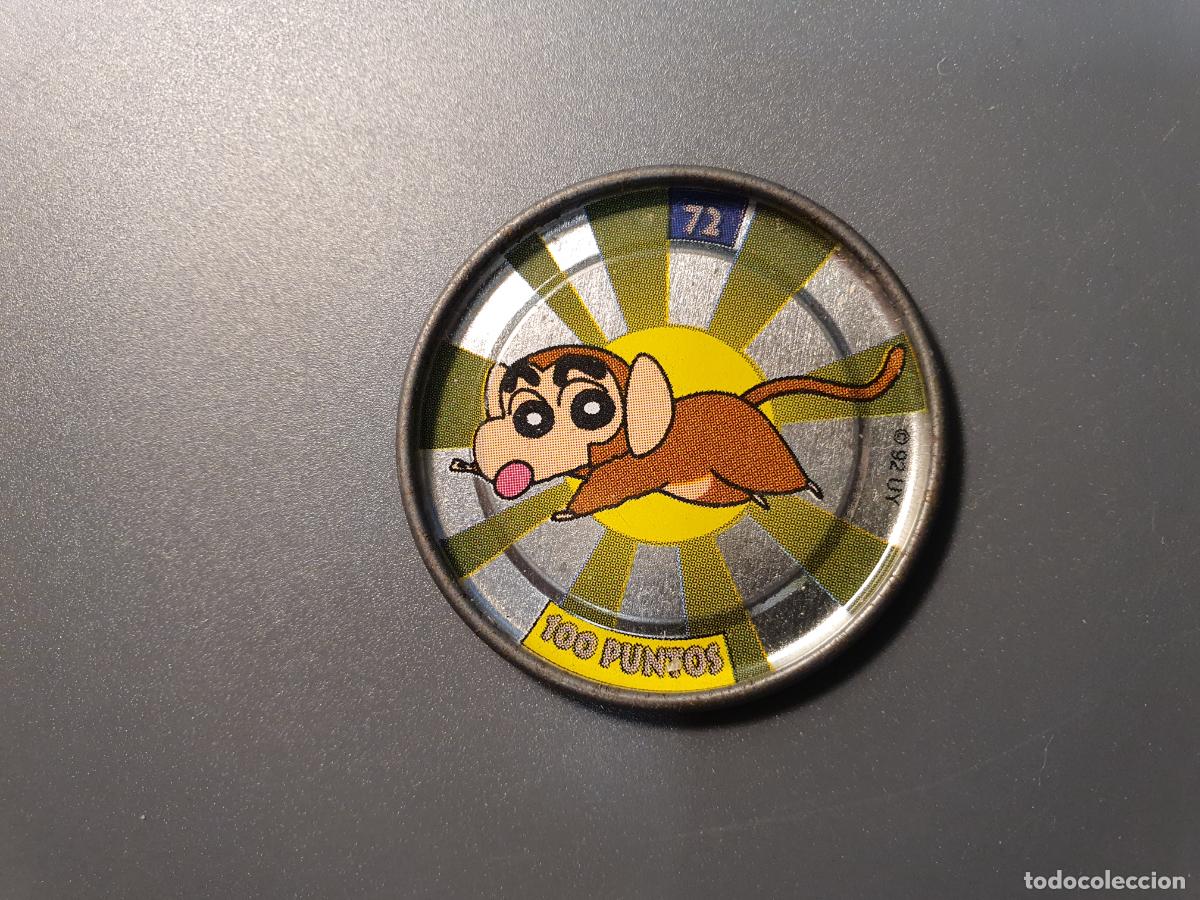 Juguetes antiguos y Juegos de colecci&oacute;n: TAZO CHAPA BOLLYCAO -- 1997 -- METAL RAPPERS SHINCHAN SHIN CHAN - ESPA&Ntilde;A -- N&ordm; 72