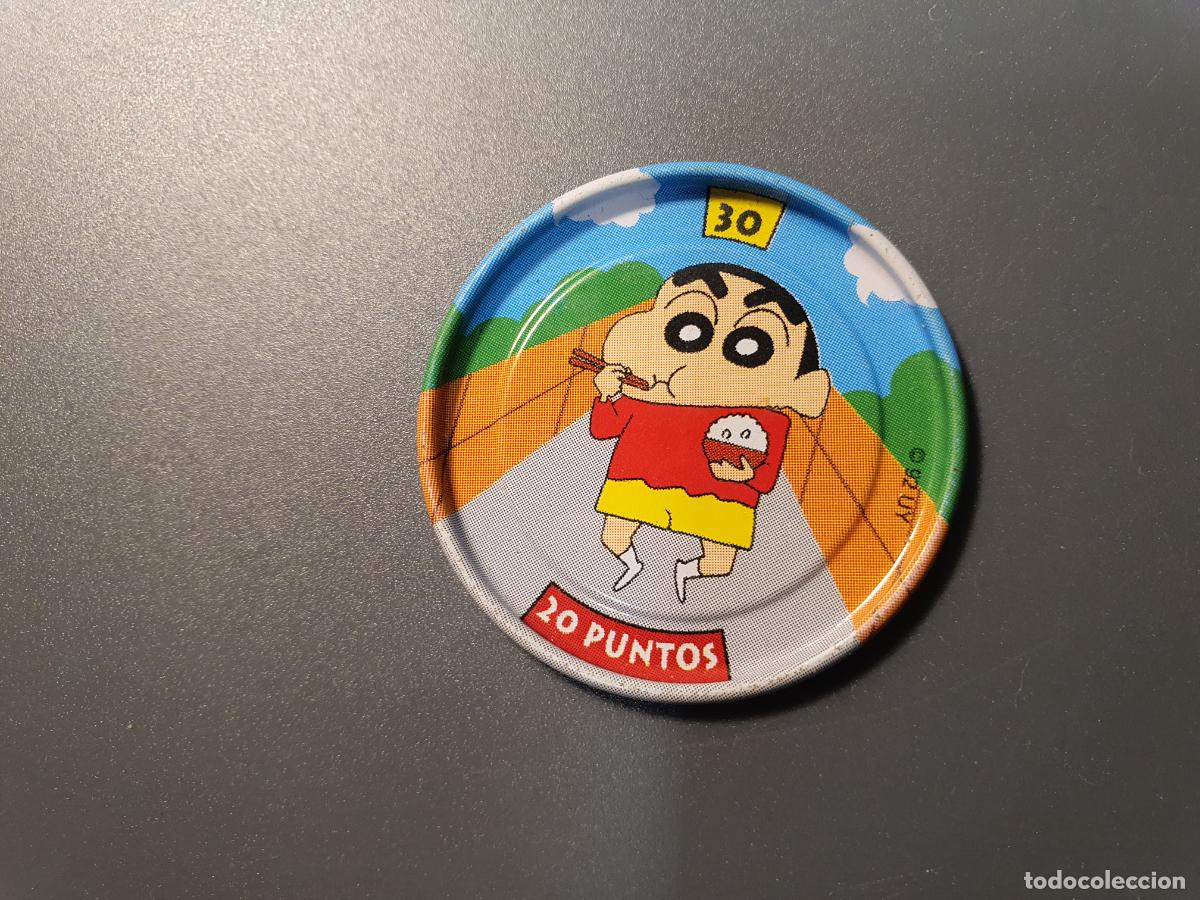 Juguetes antiguos y Juegos de colecci&oacute;n: TAZO CHAPA BOLLYCAO -- 1997 -- METAL RAPPERS SHINCHAN SHIN CHAN - ESPA&Ntilde;A -- N&ordm; 30